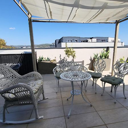 Sibiu Bach Penthouse Appartement Buitenkant foto