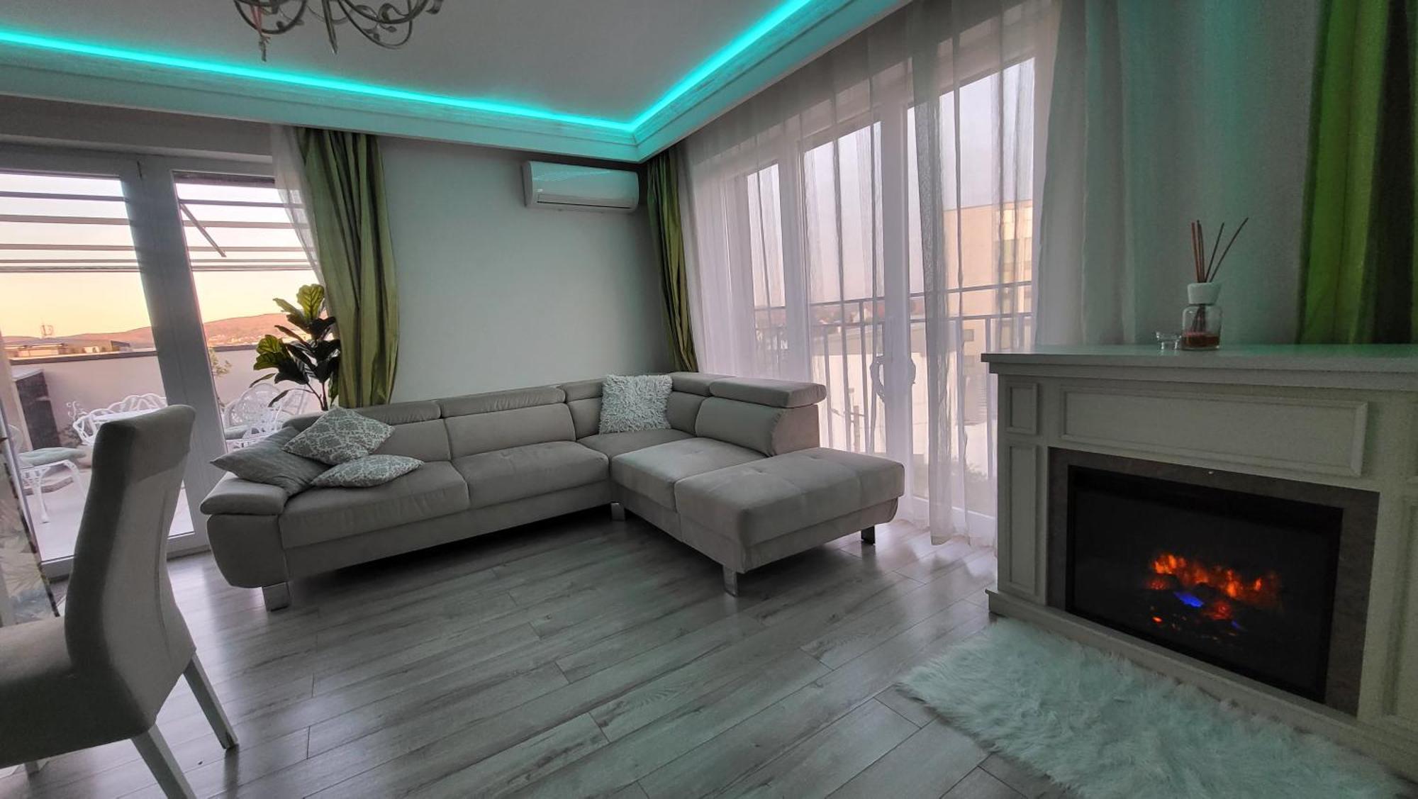 Sibiu Bach Penthouse Appartement Buitenkant foto