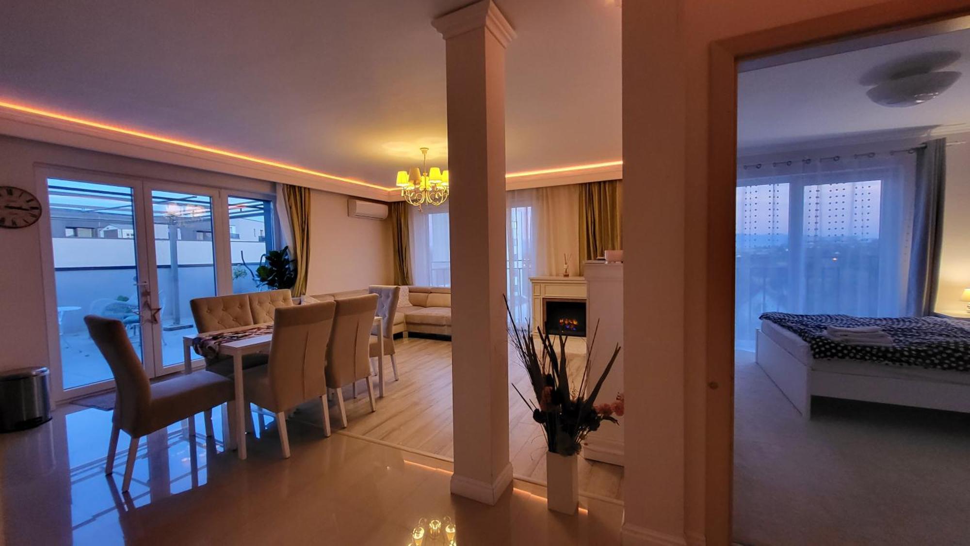 Sibiu Bach Penthouse Appartement Buitenkant foto