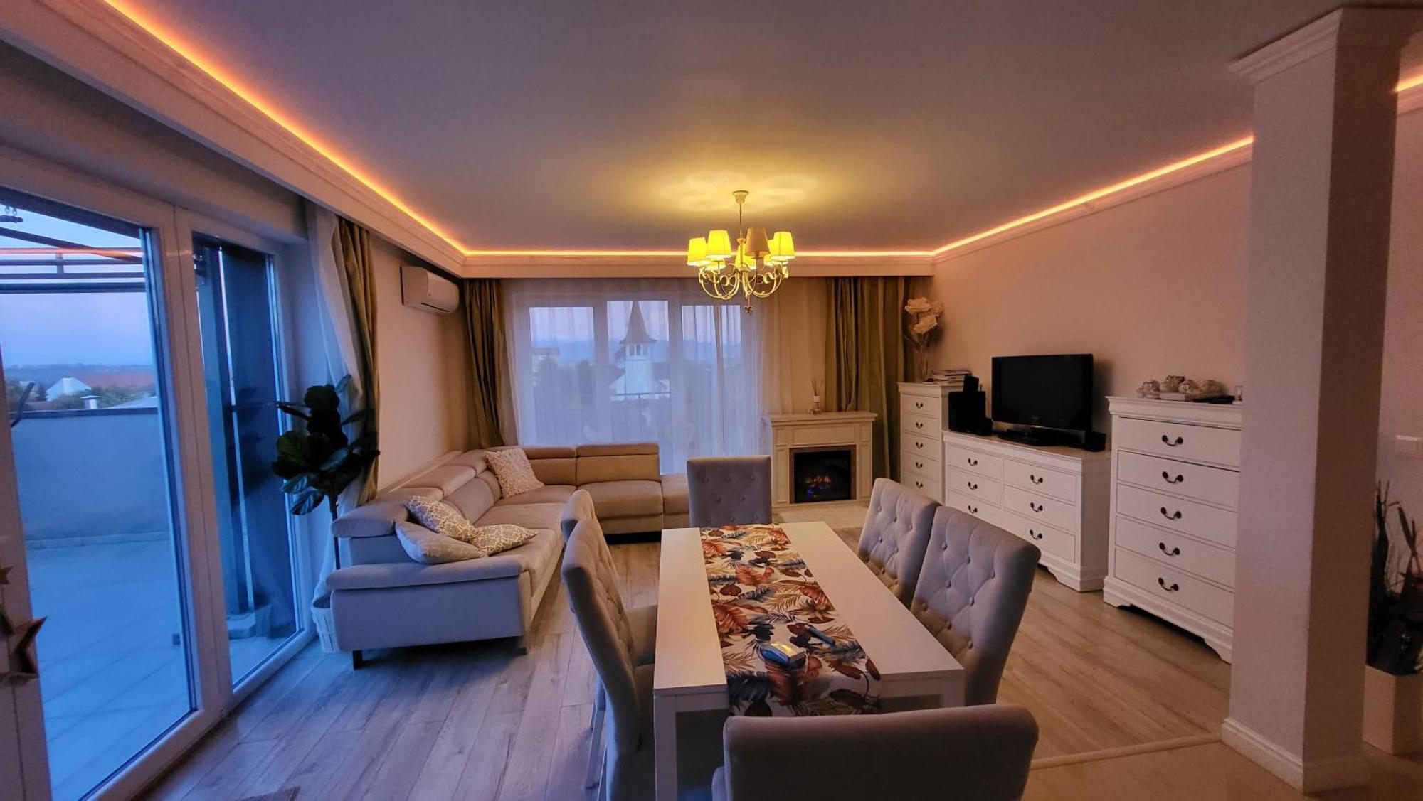 Sibiu Bach Penthouse Appartement Buitenkant foto