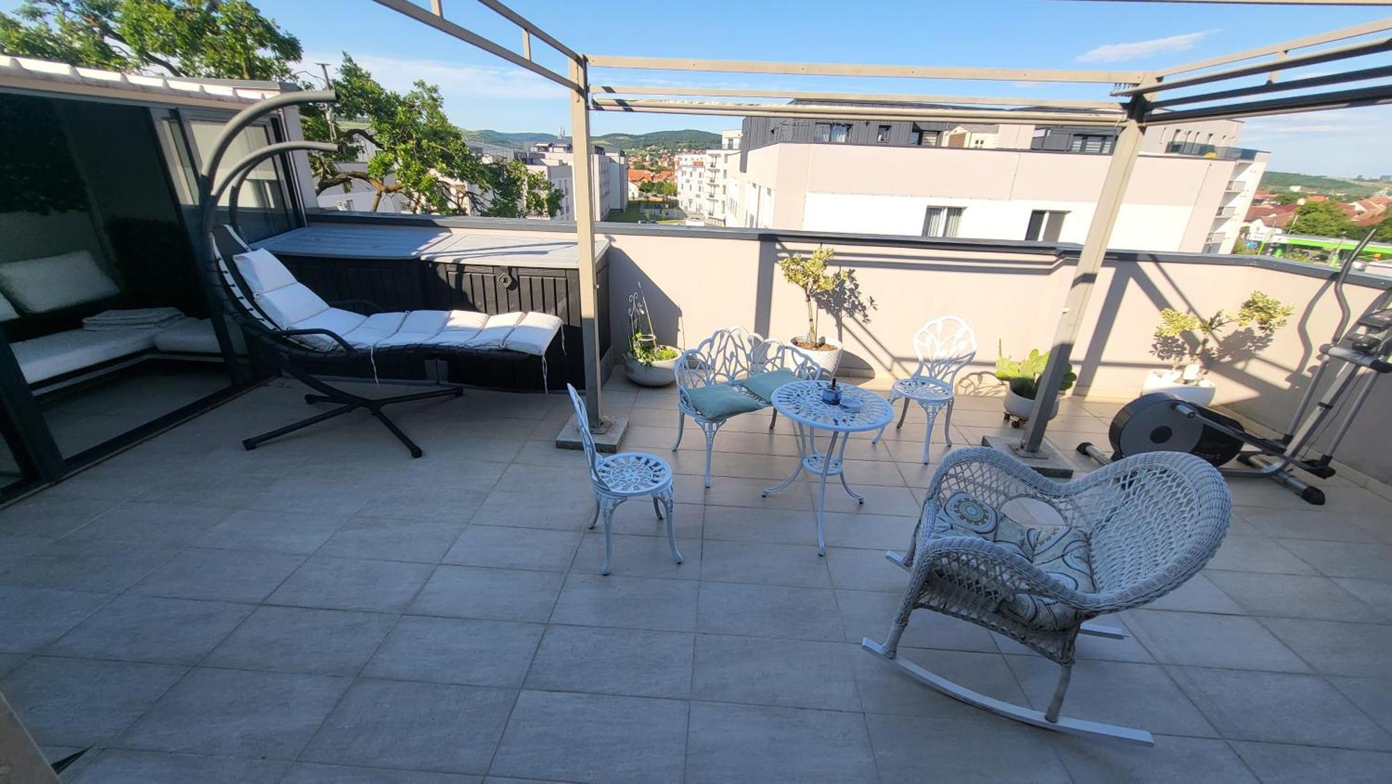 Sibiu Bach Penthouse Appartement Buitenkant foto